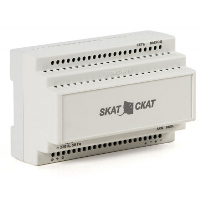 SKAT-12-6.0-DIN Источник вторичного электропитания резервированный.
