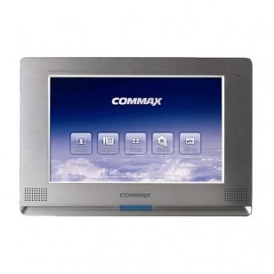 COMMAX CDV-1020AE (Черный) Монитор цветного видеодомофона, 10.2&quot;, TFT LCD, PAL/NTSC, LED подсветка, Toch Screen, hands free, память на 128 кадров, 318х215х53мм, AC 110-240В