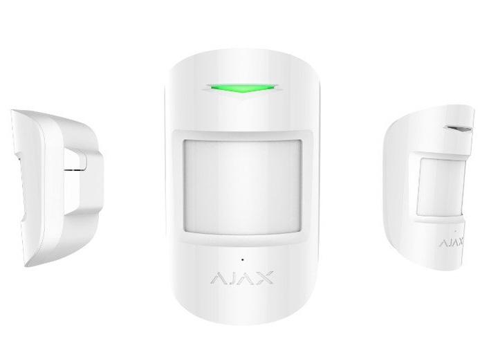 Ajax CombiProtect (White) (7170.06.WH1) Комбинированный датчик движения и разбития стекла с иммунитетом к животным