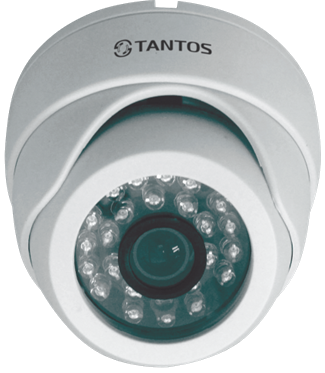 Tantos TSi-Ebecof (2.8) Видеокамера IP, купольная