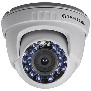 Tantos TSc-EB1080pTVIf (2.8) Видеокамера TVI, антивандальная