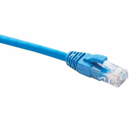 DATAREX RJ45-RJ45 U/UTP Cat.5e LSZH нг(А)-HF (DR-181520) Патч-корд (коммутационный шнур), 10м, синий