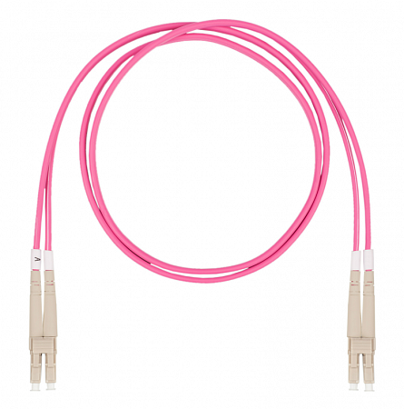 DATAREX LC-LC, дуплекс (duplex) OM4, нг(А)-HF, маджента, 3,0 м Шнур оптический коммутационный (патч-корд)