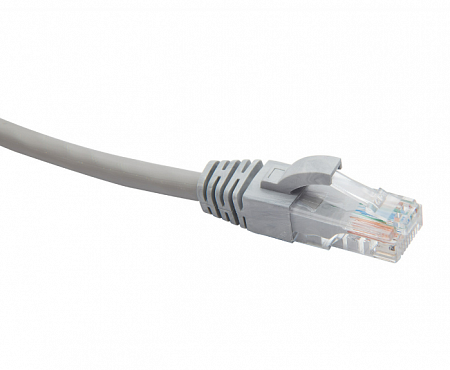 DATAREX U/UTP Коммутационный шнур категория 5e LSZH нг(А)-HF 50,0 м, серый.