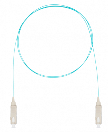 DATAREX SC-ST, OM3, нг(А)-HF Шнур оптический монтажный (пигтейл), бирюзовый, 3,0 м
