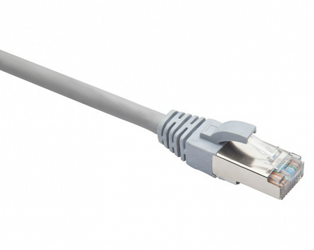 DATAREX F/UTP Коммутационный шнур категория 5e LSZH нг(А)-HF 8,0 м, серый.
