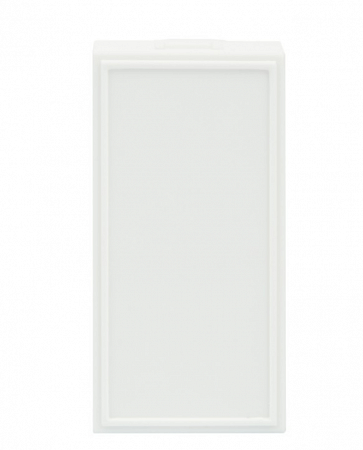 DATAREX Заглушка Заглушка 22,5х45 мм на 1 модуль, цвет белый