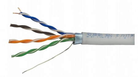 Кабель UTP 5E 2x2xAWG24, 305м, медь, test 100м, ELETEC