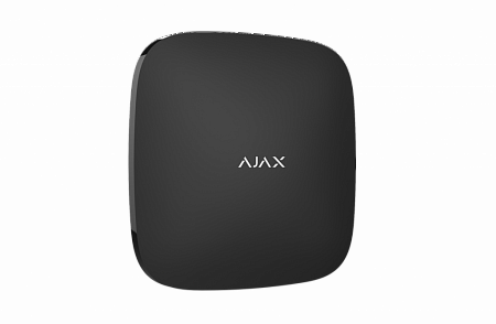 Ajax Hub Plus (Black) (11790.01.BL1) Интеллектуальная централь - 4 канала связи (2SIM 3G+Ethernet+WiFi)